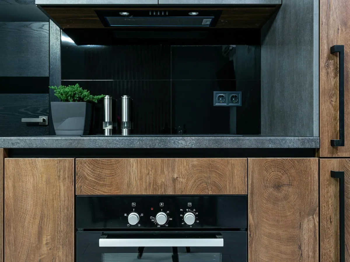 A modern kitchen